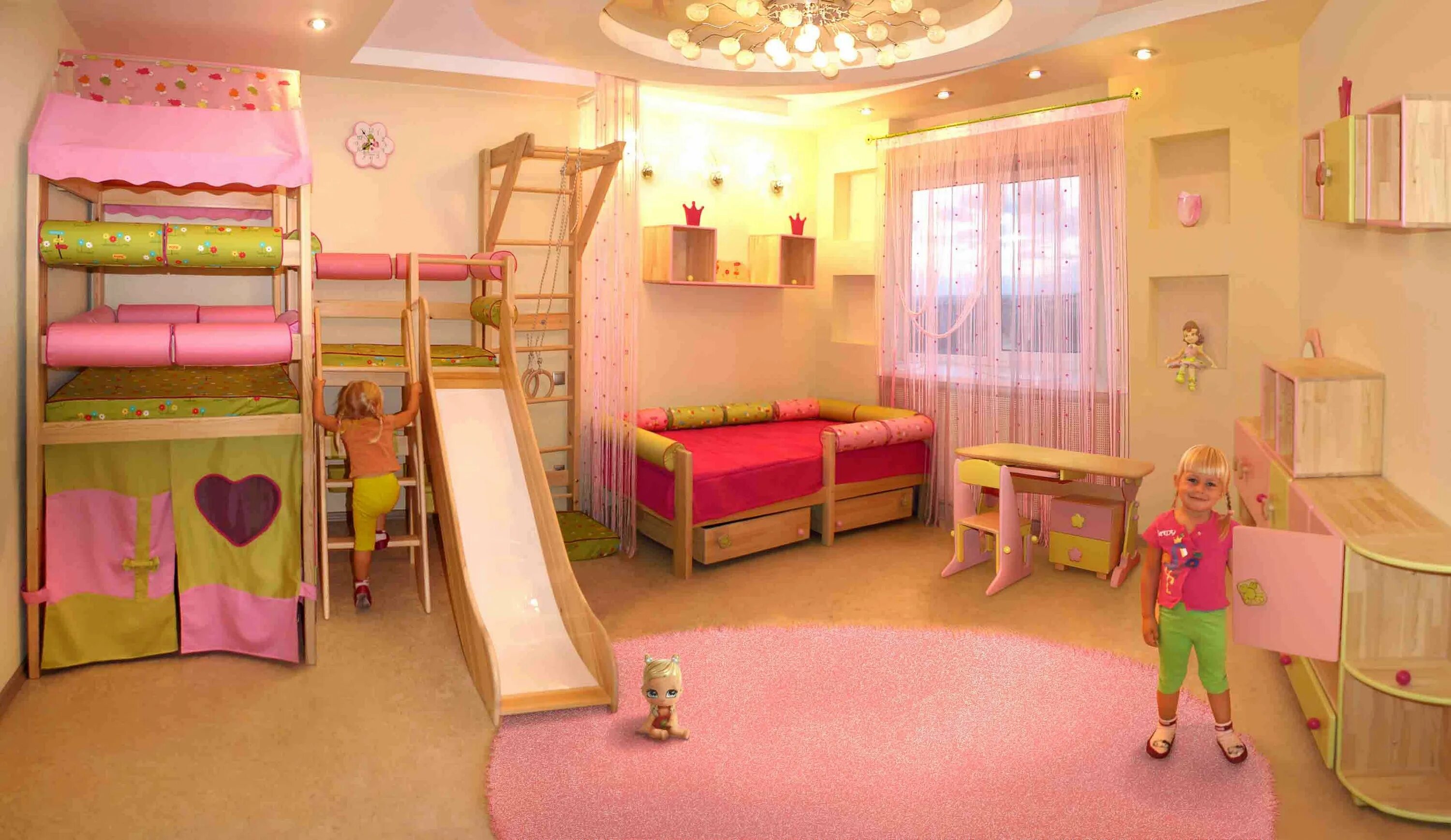 Комната для девочки 3 года. Детская комната для девочки 6 лет. Комната для девочки 2 года. Детская комната для девочки 3 года.