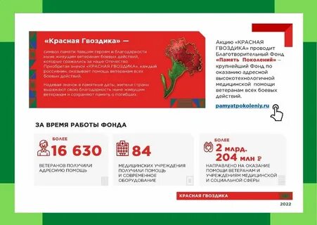 Красная гвоздика телефон