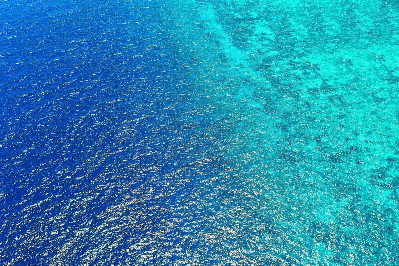 Море вид сверху. Океан вид сверху. Вода сверху. Море вода. Почему океан синий