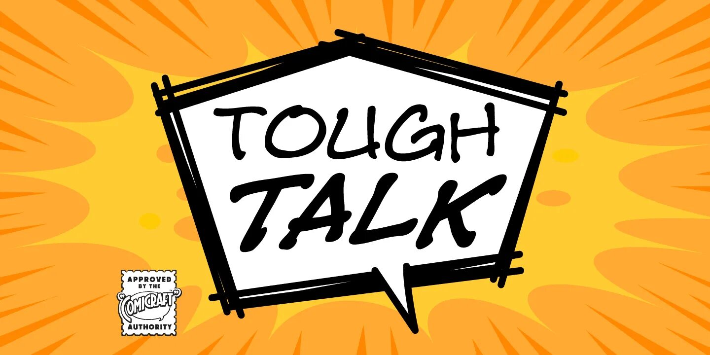 Regular talk. Talking abc font. толк.
