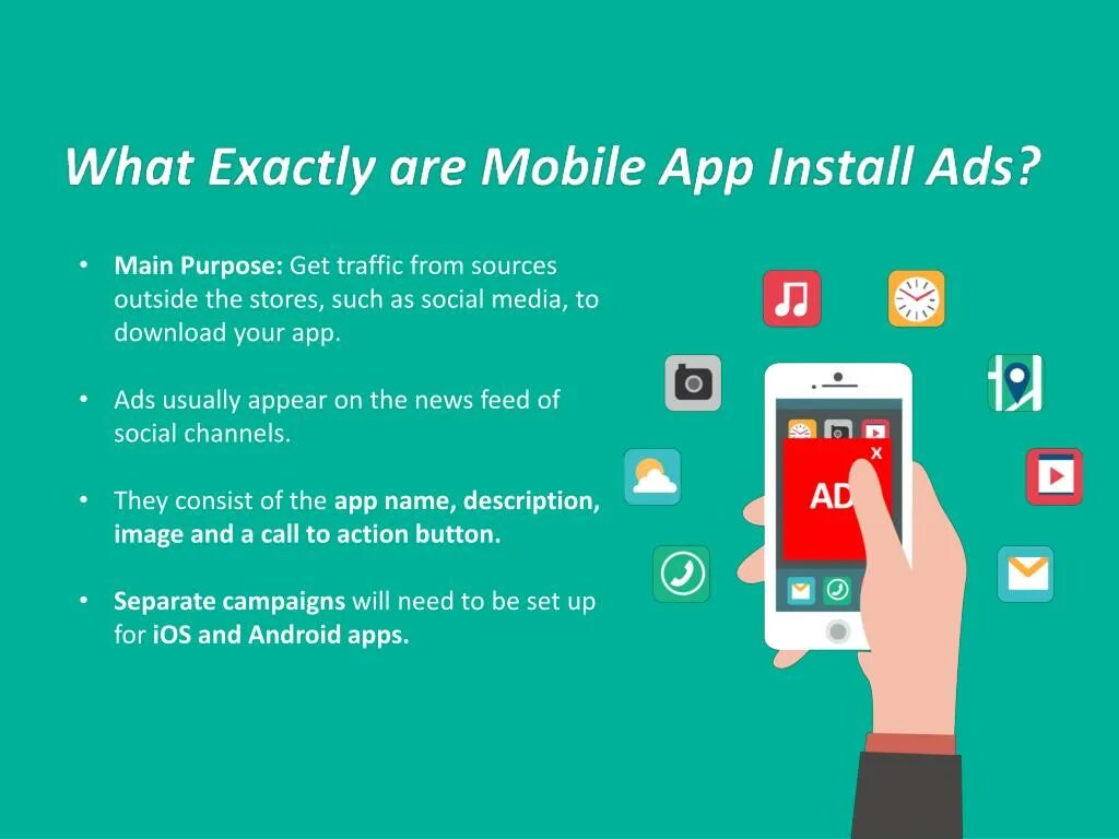 Mobile app installs. Ads приложение. app advertising. mobile install ads. powerpoint mobile.