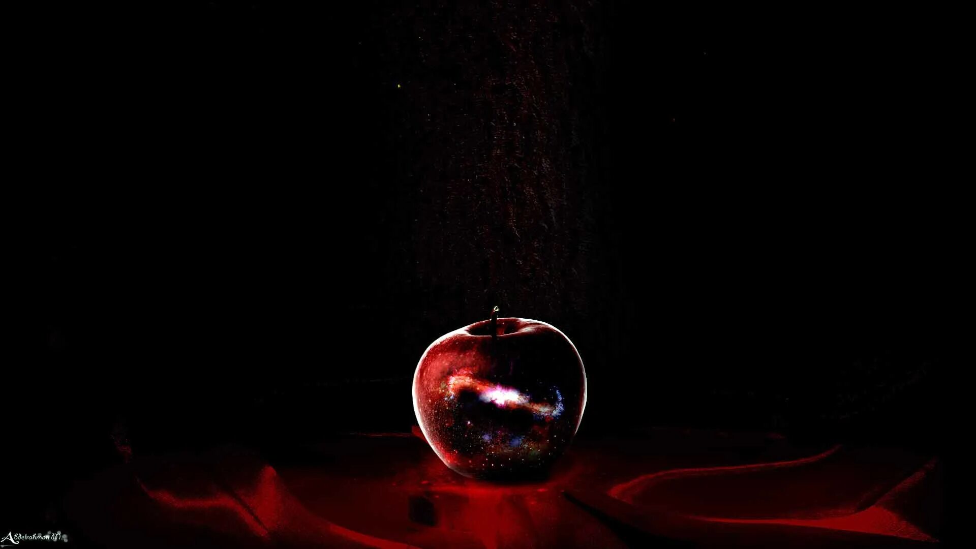 Красное искушение событие. Яблоко на темном фоне. красное яблоко на черном фоне. отравленное яблоко. красные предметы на темном фоне.