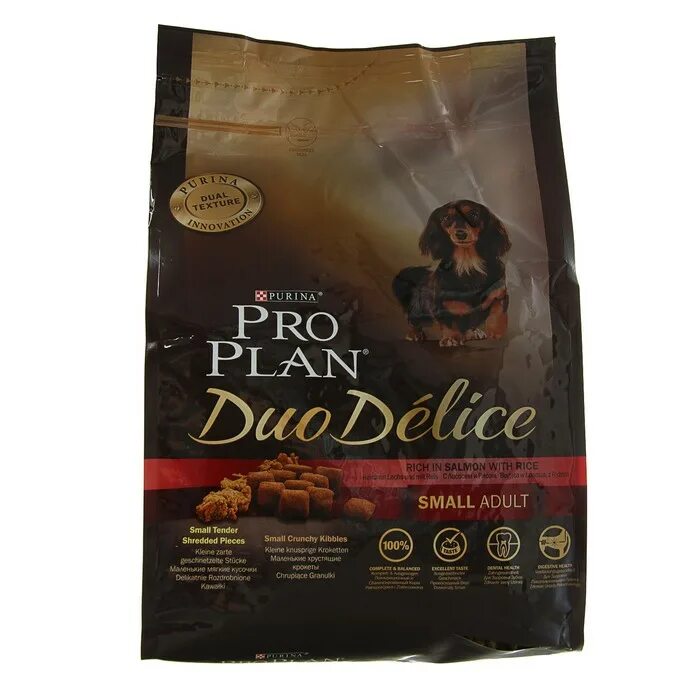 Pro plan для собак duo delice. Pro Plan Duo Delice корм для собак. Pro Plan Duo Delice для мелких пород. Purina Duo Delice. Корм для собак Duo Delice лосось.