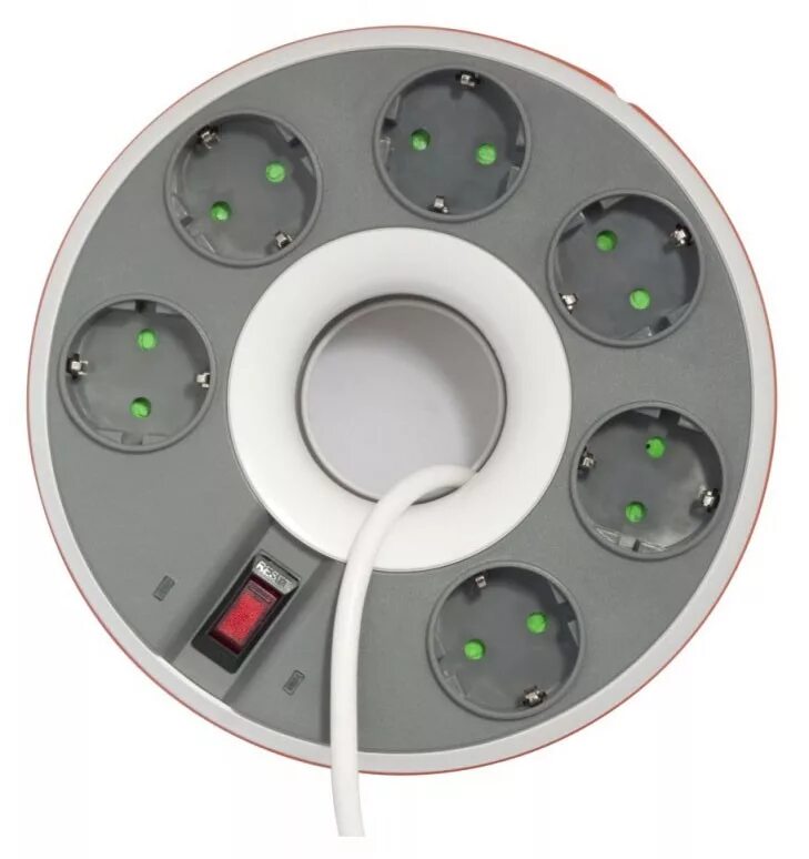 удлинитель рулетка у6-002 шввп 2*0,75 4гн. сетевой фильтр с usb- 10а- 2 200 вт- 5 розеток- длина 3 м- белый (sbsp-30u-w)/45. 5 м. Ufo сетевой фильтр. электроконтакт удлинитель ух10-001.