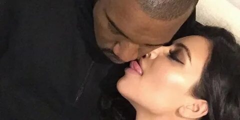 Kim Kardashian Licks Kanye West In Instagram Photo - Huffington Post. 