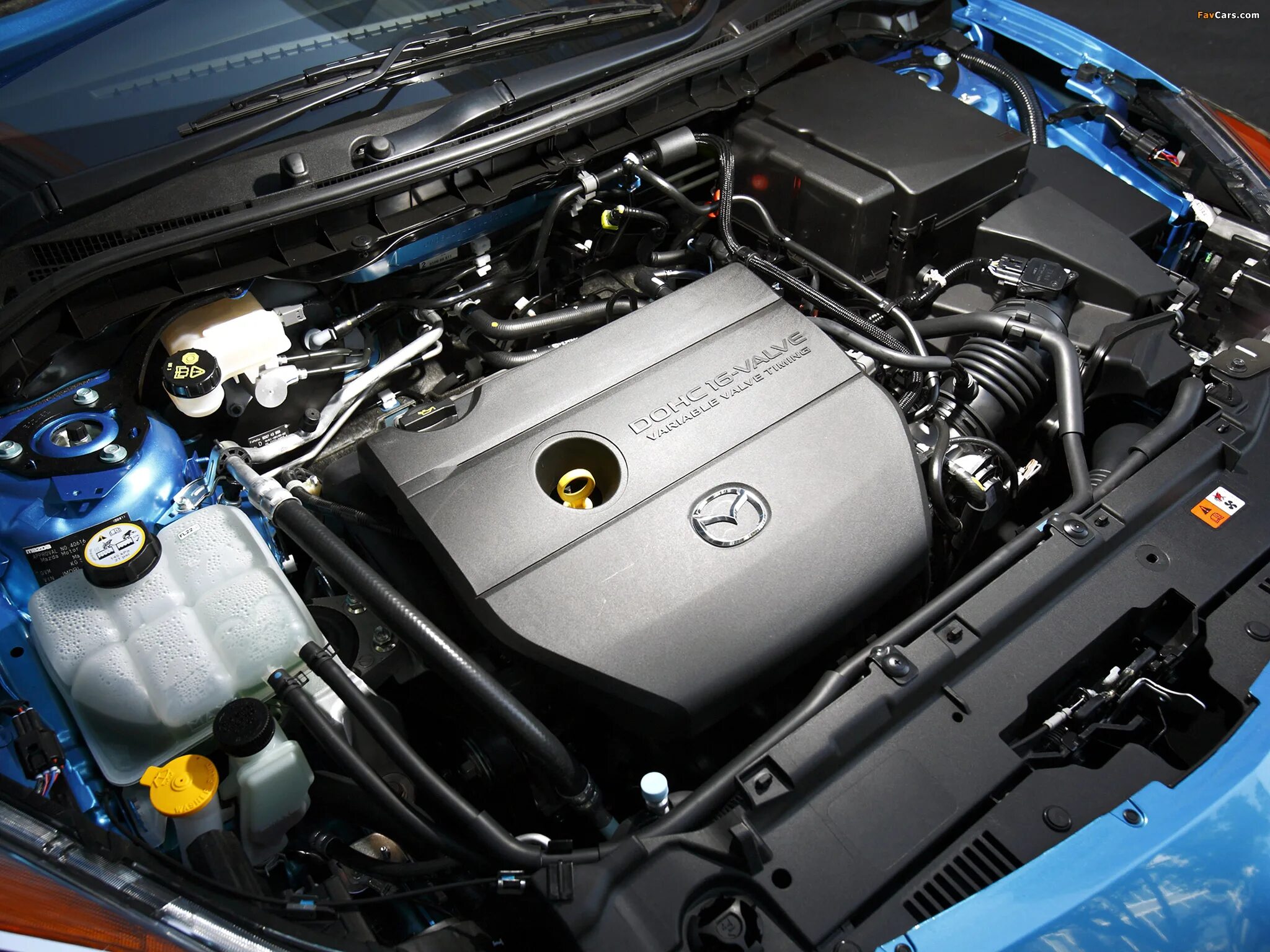 Мойка двигателя. Mazda - 3 - Mazda 3 (1G) BK, 1,6 л, 2008 года мойка DRIVE2