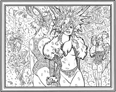 Adult nude coloring books - 🧡 SE7EN Раскраски для взрослых. 