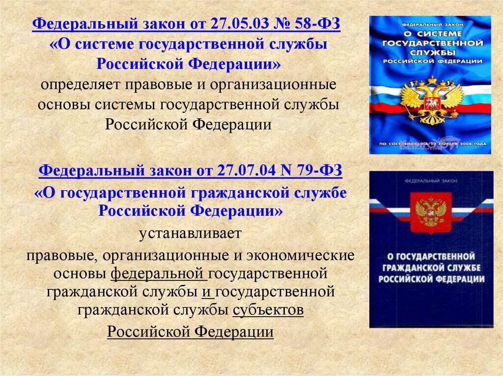 Фз рф и государственная политика. Федеральный закон. Закон о системе государственной службы Российской Федерации. 58 ФЗ О системе государственной службы. Закон о муниципальной службе.