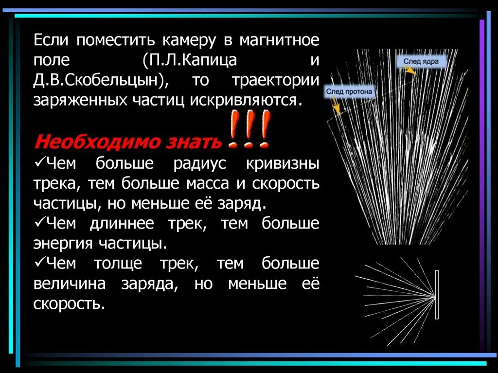 Треки в магнитном поле. Треки частиц в камере Вильсона. Треки частиц в магнитном поле. Камера Вильсона в магнитном поле.