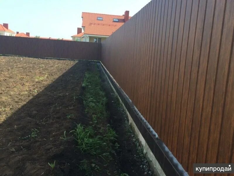 Монтаж забора из профнастила (ID# 22440865), цена: 20 руб., купить в Столбцах на