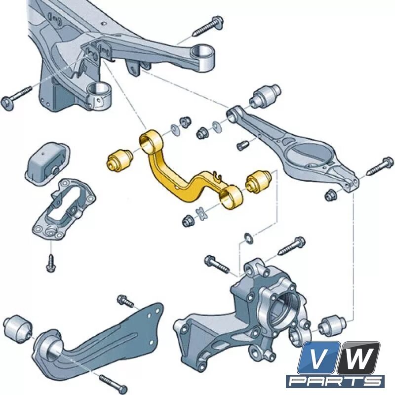 Задняя подвеска Фольксваген б5. Комплект сайлентблоков задней подвески Фольксваген Тигуан. Задняя подвеска Пассат б5 синхро. Комплект рычагов задней подвески Пассат б6.