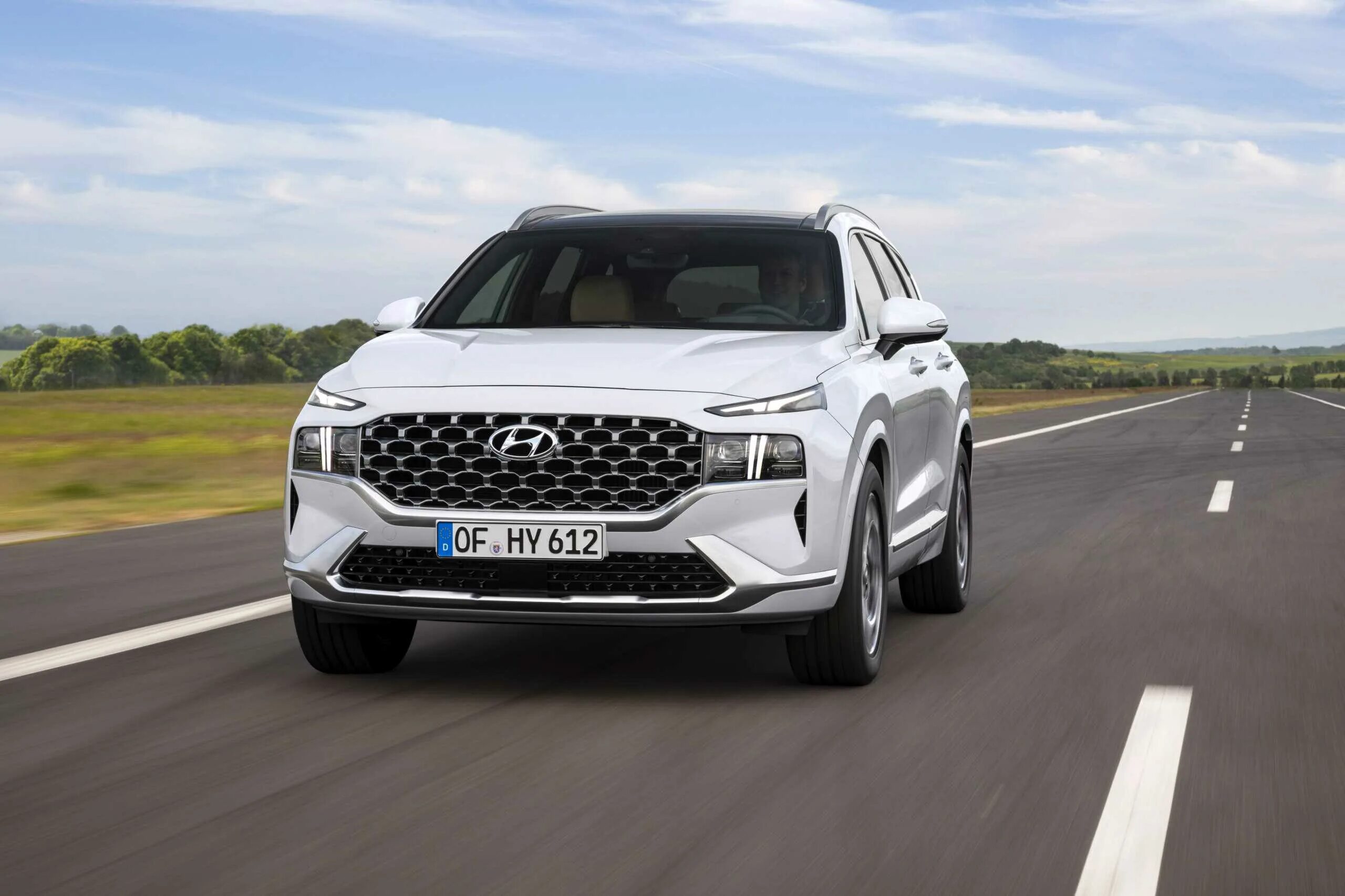 Санта фе 2020 купить. Hyundai Santa Fe 2021. Hyundai Santa Fe 2021 года. Хёндай Санта Фе 2021 новый. Новый Hyundai Santa Fe 2022.