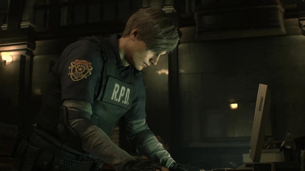 Resident evil 2 механики. Leon Kennedy re2 Remake. Resident Evil Leon Kennedy re2 Remake. Resident Evil 2 Remake.