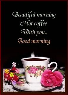 Mornings are beautiful