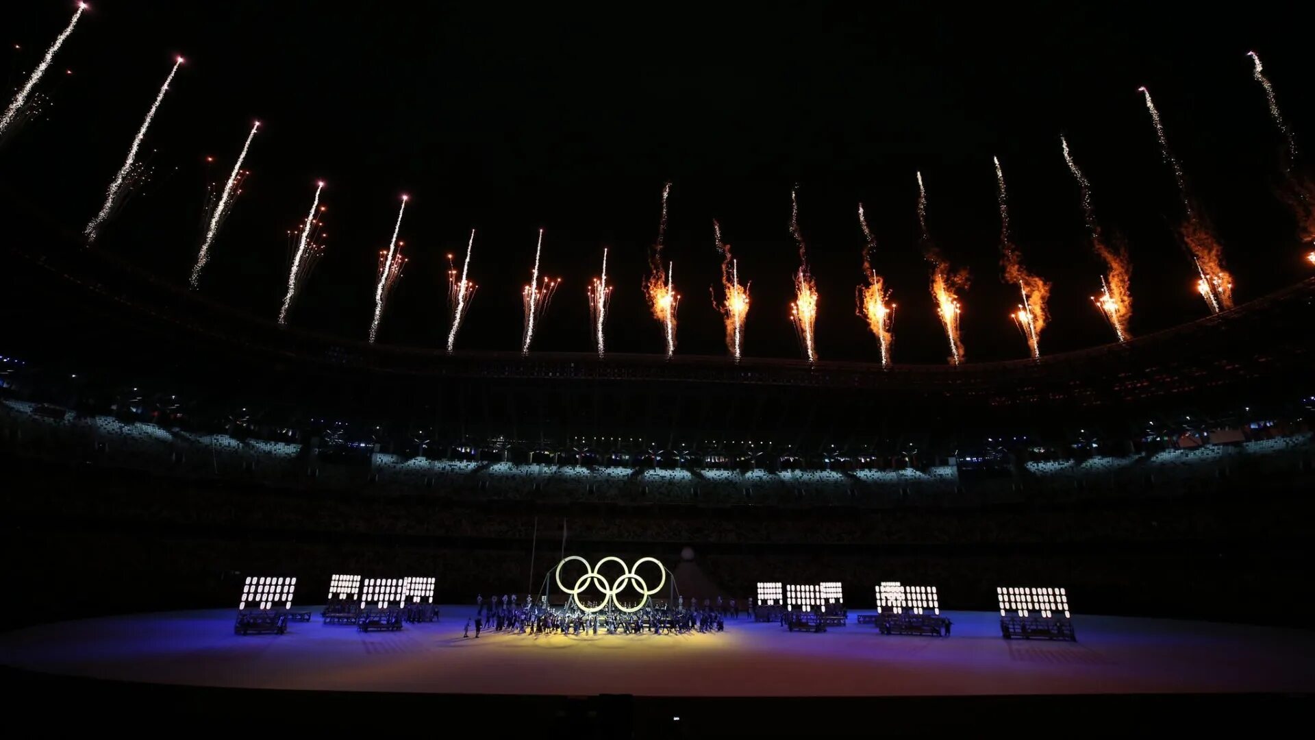 Xxxii летние Олимпийские игры в Токио. Церемония открытия летних Олимпийских игр 2020.