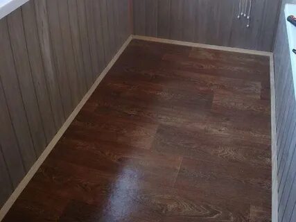 Можно ли класть ламинат на балкон