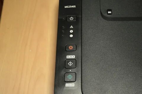 Pixma мигает 5 раз