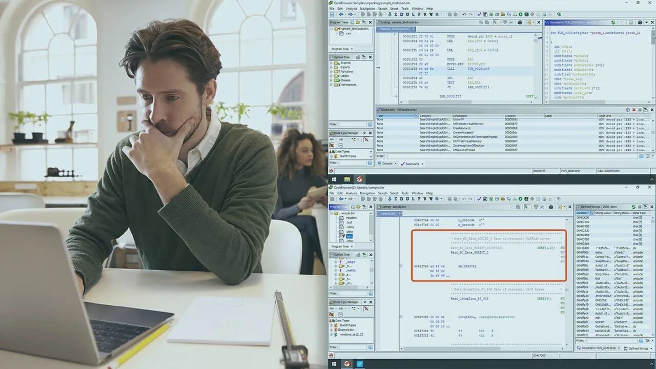 Reverse engineering software. По реверс инжиниринг. специалист по реверс-инжинирингу или аналитик кода. ghidra reverse engineering. аналитик кода.