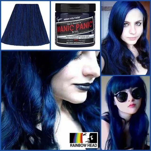 Тоник осветляющий темные волосы. Маник паник блю. тоник маник паник. manic panic синий. маник паник на темных волосах.
