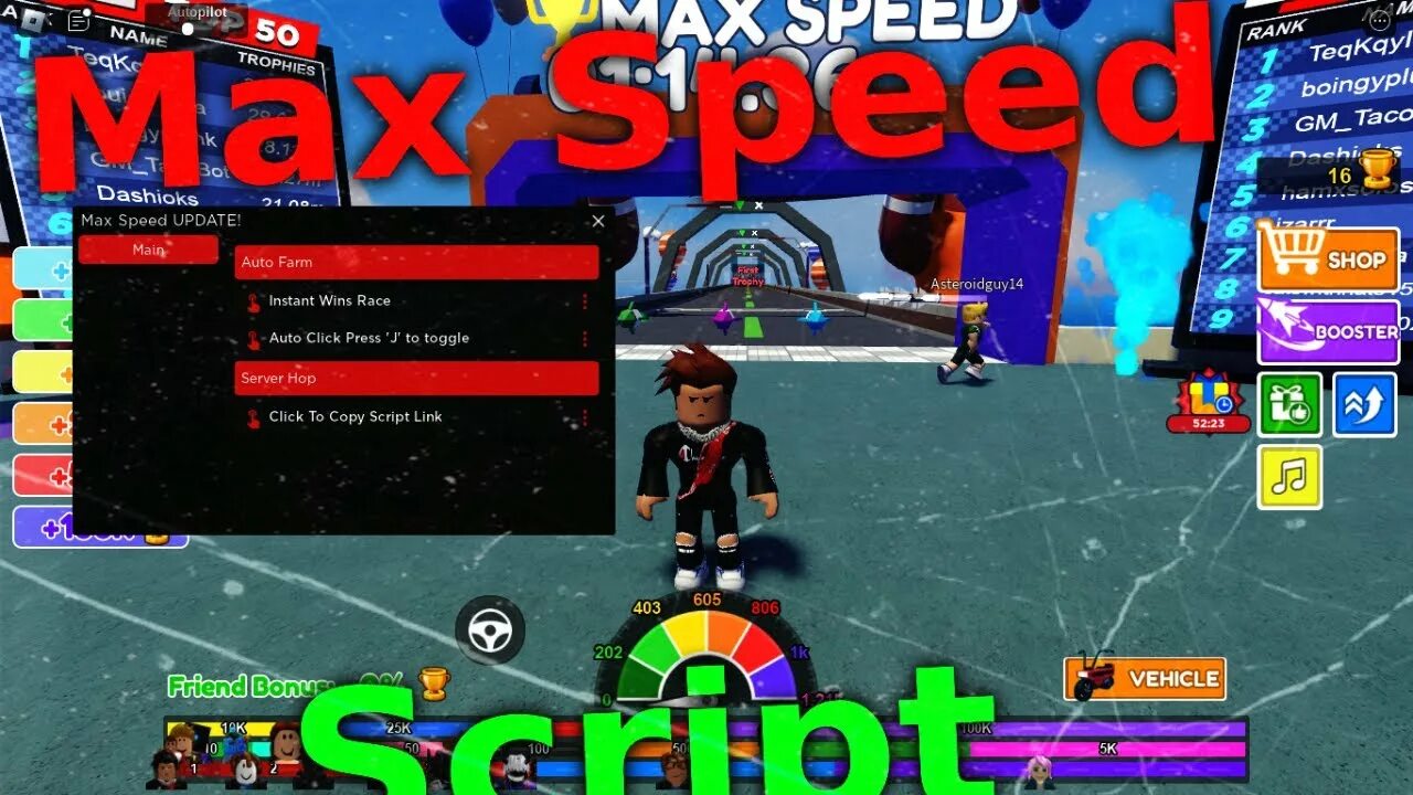 Скрипт на race. Коды от игры в РОБЛОКСЕ Max Speed 🏁update. Max Speed 🏁update! Промокоды.