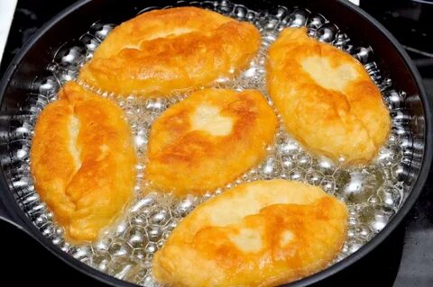 Пирожки в масле жареные на сковороде рецепт