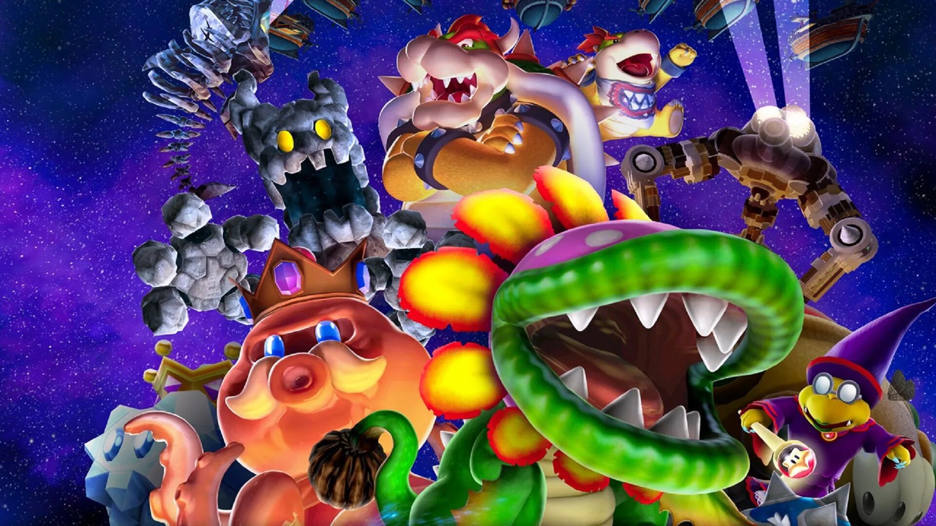 Как проходить супер. Боссы из супер марио. super mario galaxy dino piranha. босс из игры марио. злодеи боссы супер марио.
