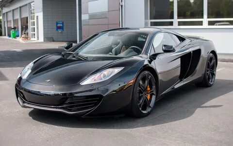 Скачать обои McLaren, black, MP4-12C, carbon, раздел mclaren в разрешении 1920x1