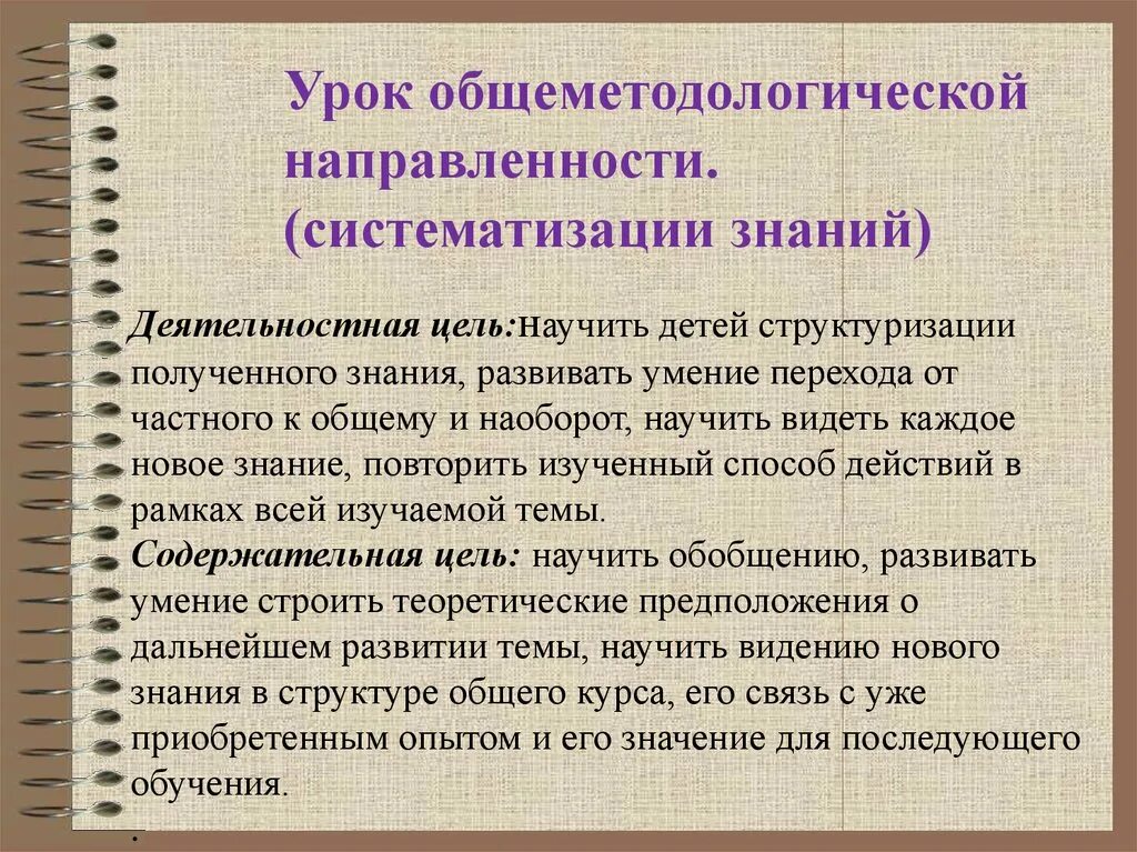 Урок методологической направленности. Урок общеметодологической направленности это. Цель урока общеметодологической направленности. Урок общеметодологической направленности по ФГОС. Этапы урока систематизации знаний