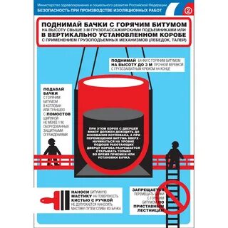 Руководитель организации обеспечивает место варки битума