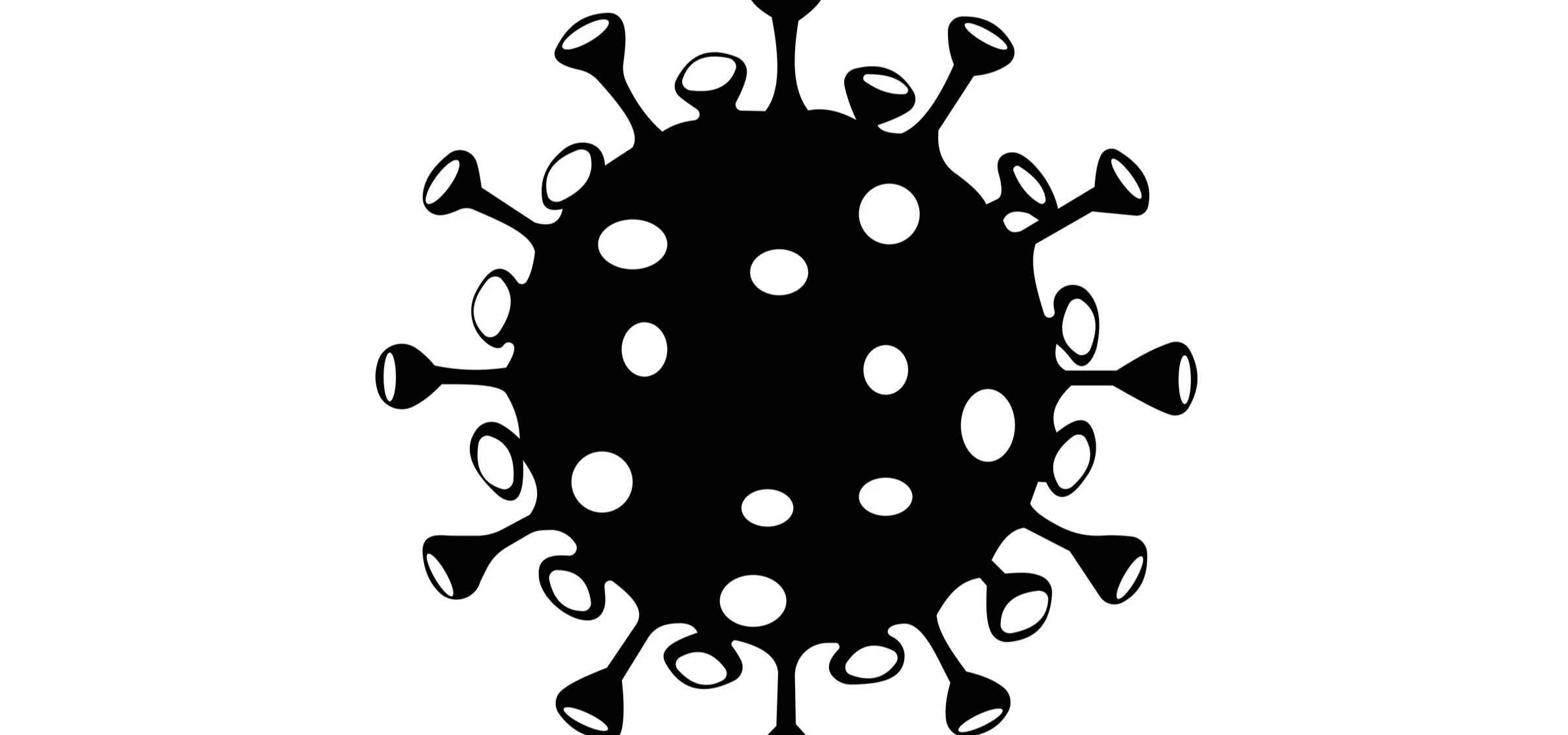 Коронавирус векторное изображение. Вирус вектор. Вирус силуэт. Коронавирус черно белый. Векторный коронавирус
