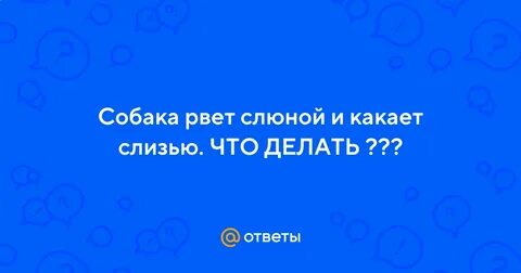 Рвет слизью причины