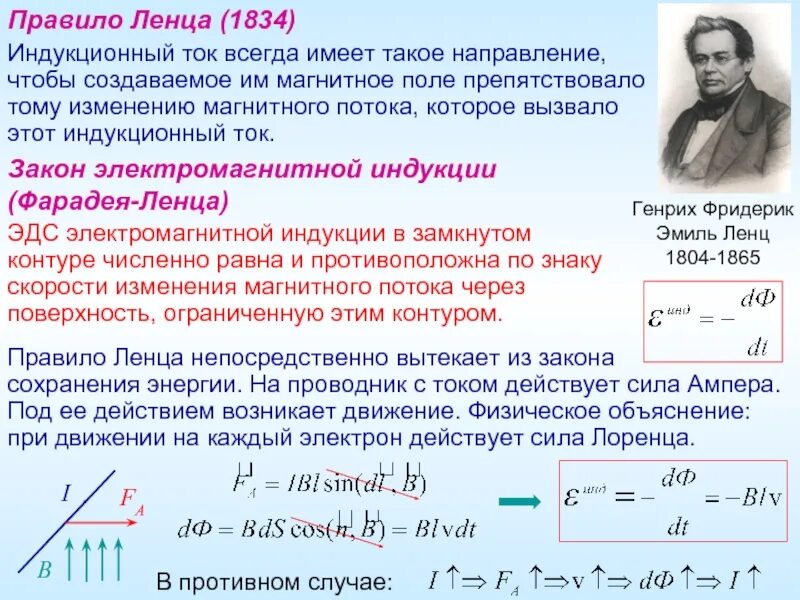 Согласно правилу ленца. Правила Ленца закон электромагнитной индукции. Закон магнитной индукции правило Ленца. Сформулируйте закон Ленца для электромагнитной индукции. ЭДС электромагнитной индукции.