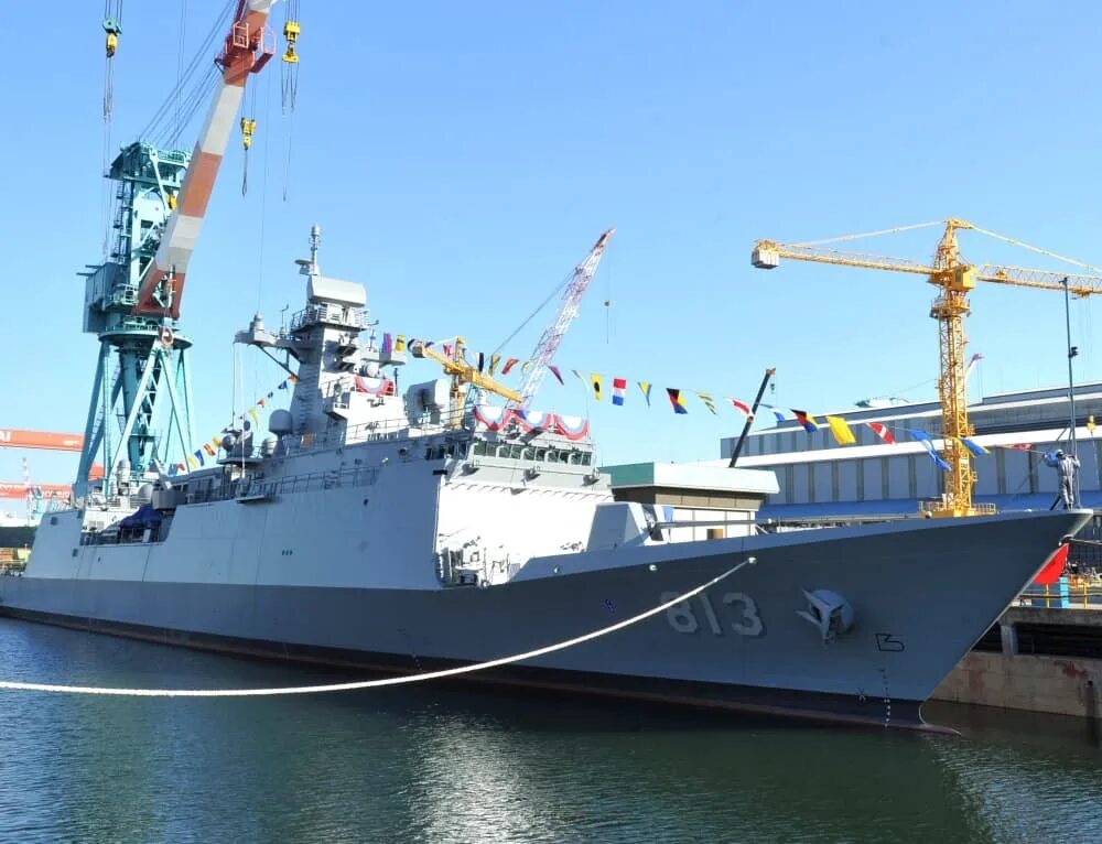 Фрегат 6. Фрегат Daegu FFG-818. Инчхон Фрегат. Фрегаты Южной Кореи. Incheon-class Frigate.