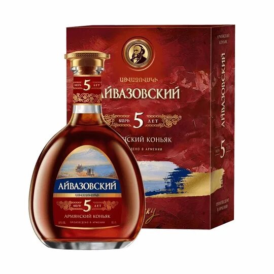 Армянский коньяк в подарочной упаковке. Коньяк Айвазовский армянский 5 лет 40% п/у 0,5л. Айвазовский 7 лет коньяк. Коньяк Айвазовский 5. Коньяк армянский Айвазовский пятилетний.