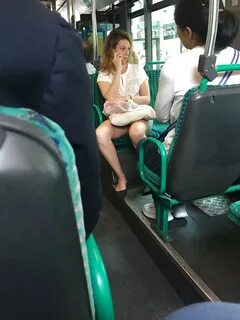 Girl in Paris public bus - Photo #7 / 9 @ x3vid.com.