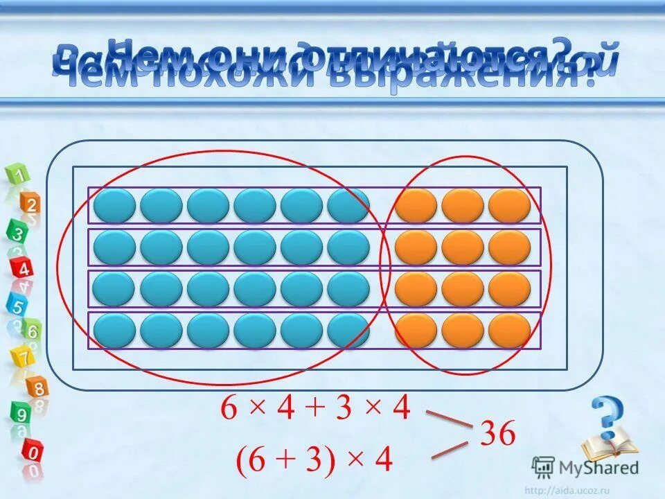 Свойства умножения тренажер 5 класс