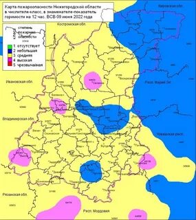 Нижегородская область территория населения
