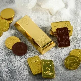 Форма золотого слитка