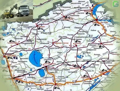 Дороги алтая с населенными пунктами подробная