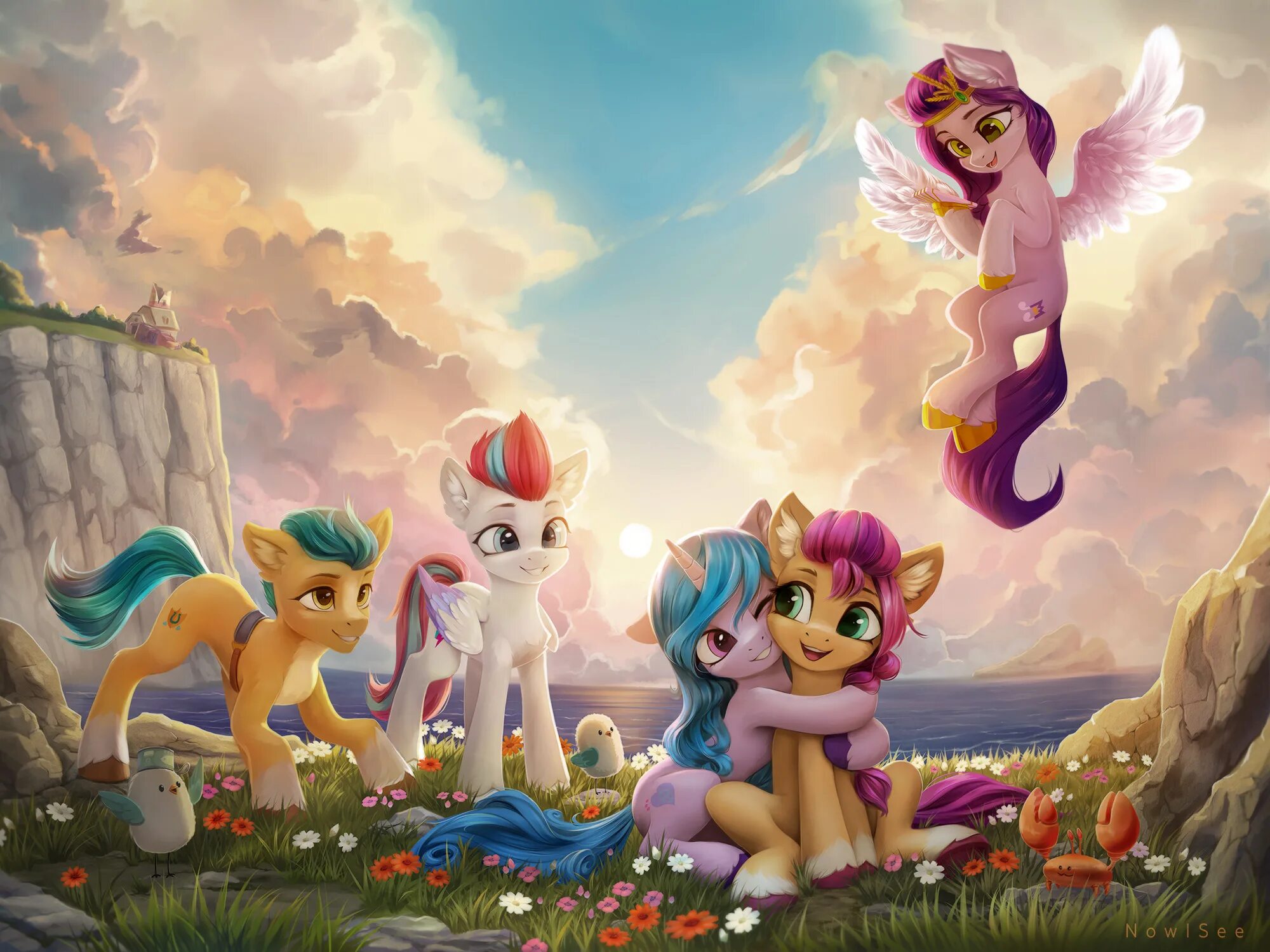 My little pony new. Санни пони g5. МЛП поколение g5. Иззи пони g5. МЛП 5 поколение.