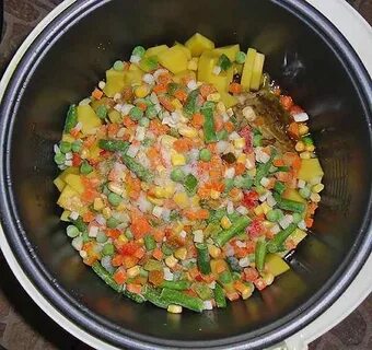 Овощные рецепты мультиварки