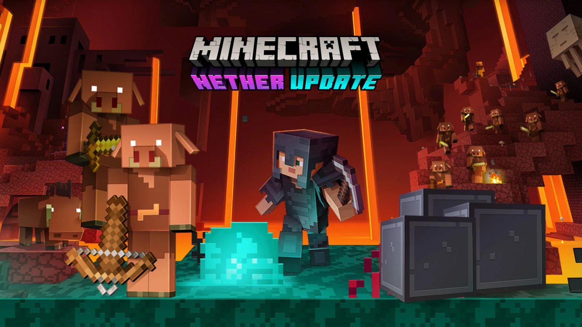 Майнкрафт Nether update. Nether Minecraft 1.16. Minecraft 1.16 Nether update. Обновление ада в майнкрафт.