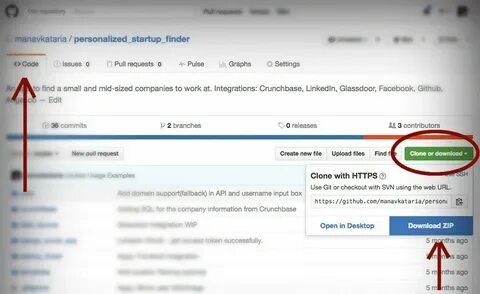 Как скачивать файлы с github