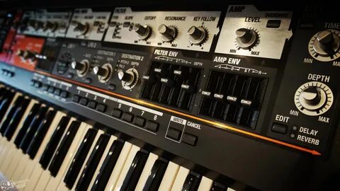 Roland SH-201 Synthesizer Alpha Delta, Sounds Great, My One And Only, Beams...