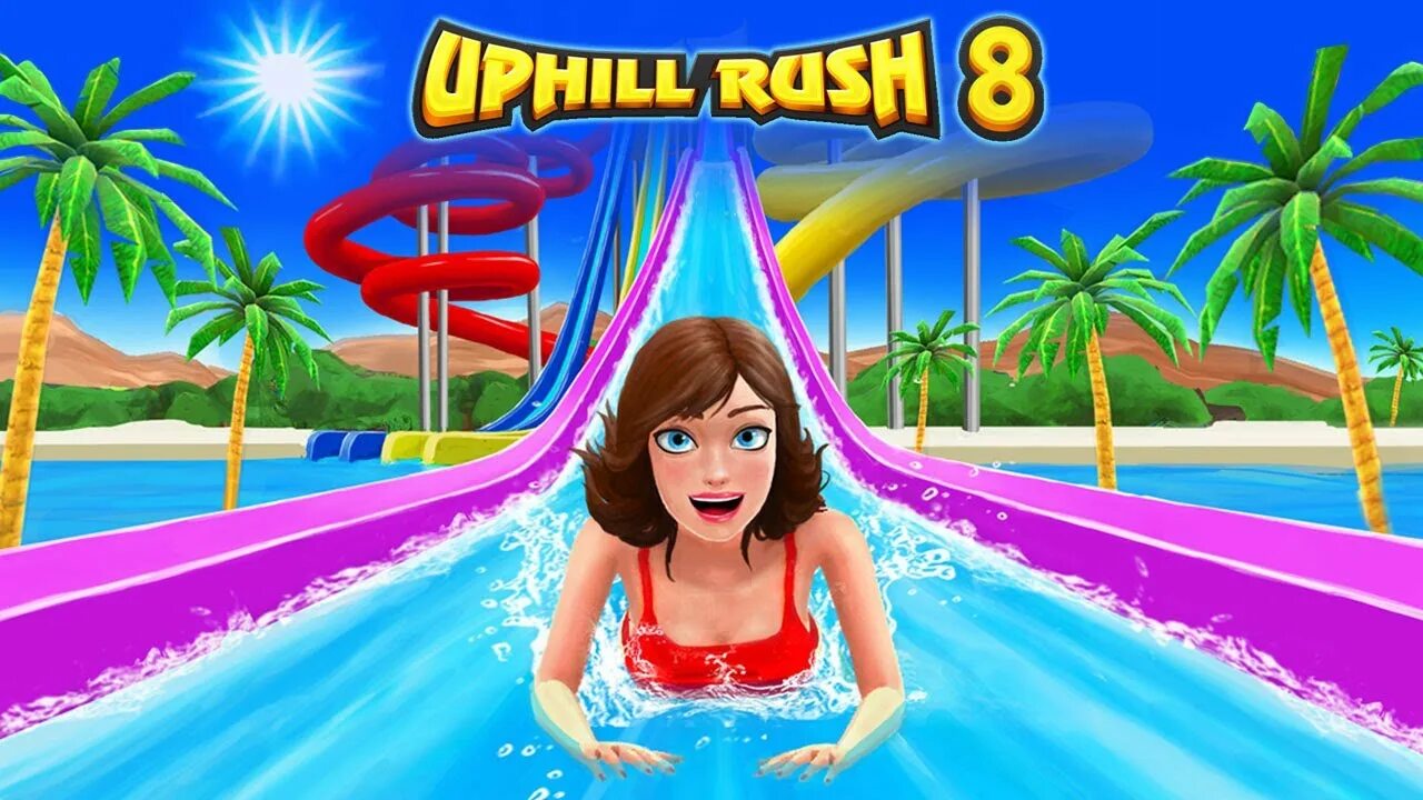 Апхилл Раш аквапарк. Игра Uphill Rush. Uphill Rush 8. Игра Раш аквапарк. Соединяй и получай новые игры