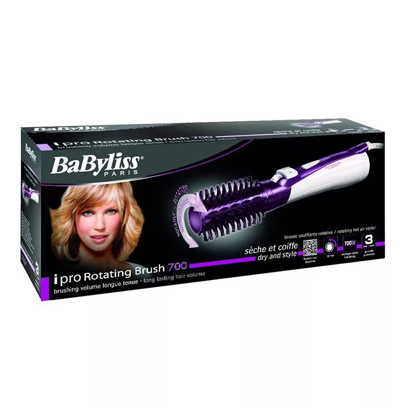 Babyliss щетка как разобрать Фен-щетка Babyliss 800W-PRO Rotating Brush AS551E "♥ Гениальное изобретение и