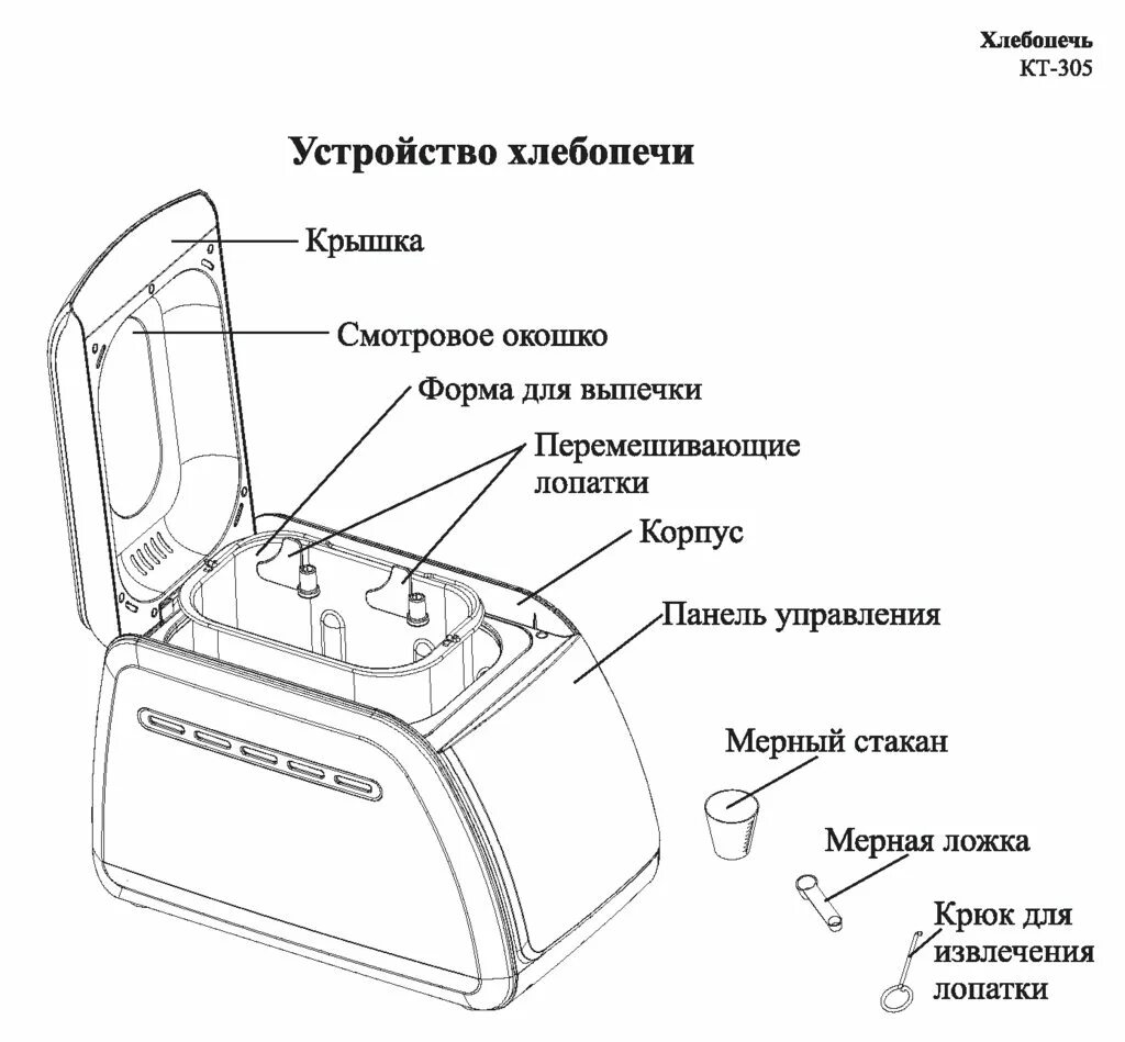 Как снять крышку с хлебопечки Хлебопечь VITEK VT 1991 ST Вкусно Фото. Кулинарные рецепты с фото.
