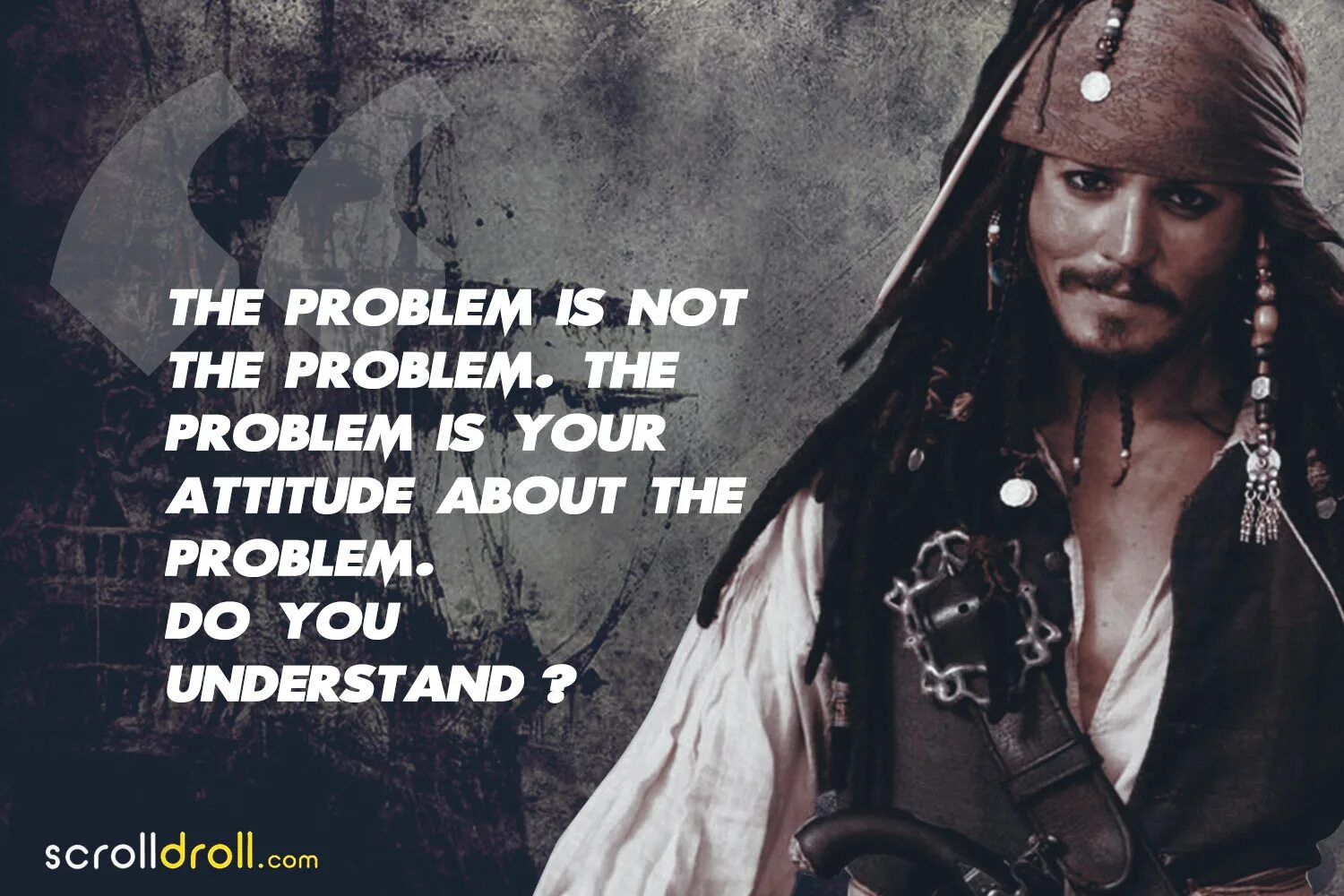 What is your attitude the problem