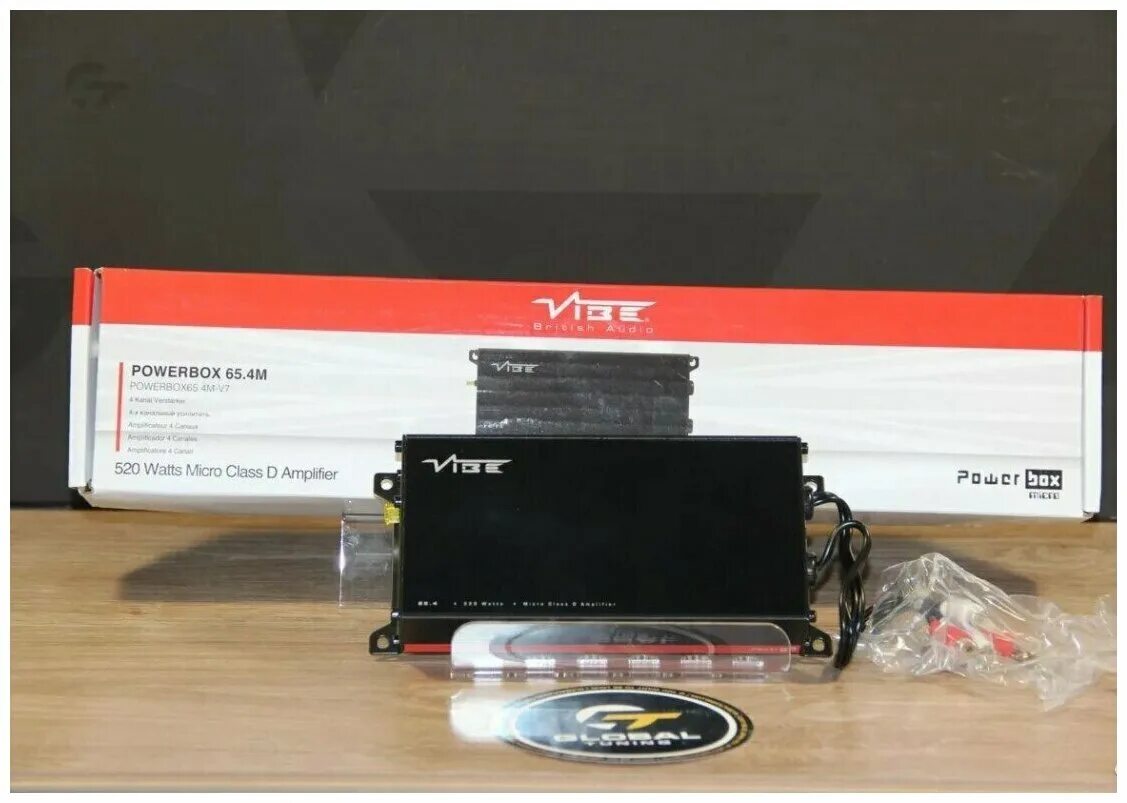 Vibe POWERBOX65.4M-v7. Усилитель Vibe POWERBOX65.4M-v7. Усилитель Vibe 4/65.