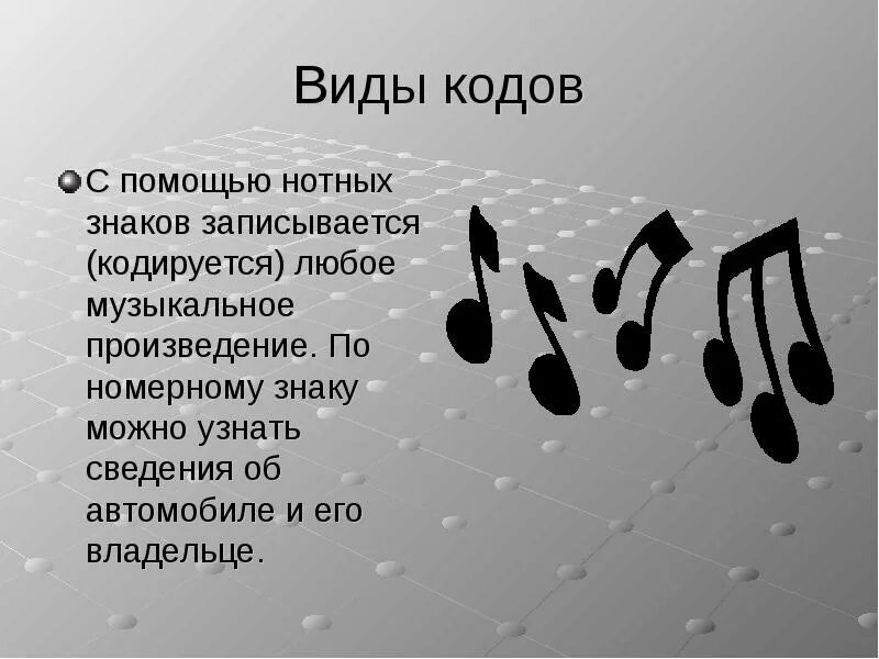 Музыкальное произведение кодируется с помощью